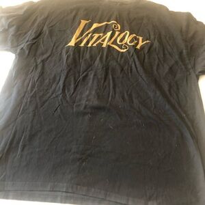 Source Unknown Black and Gold Vitalogy Tee